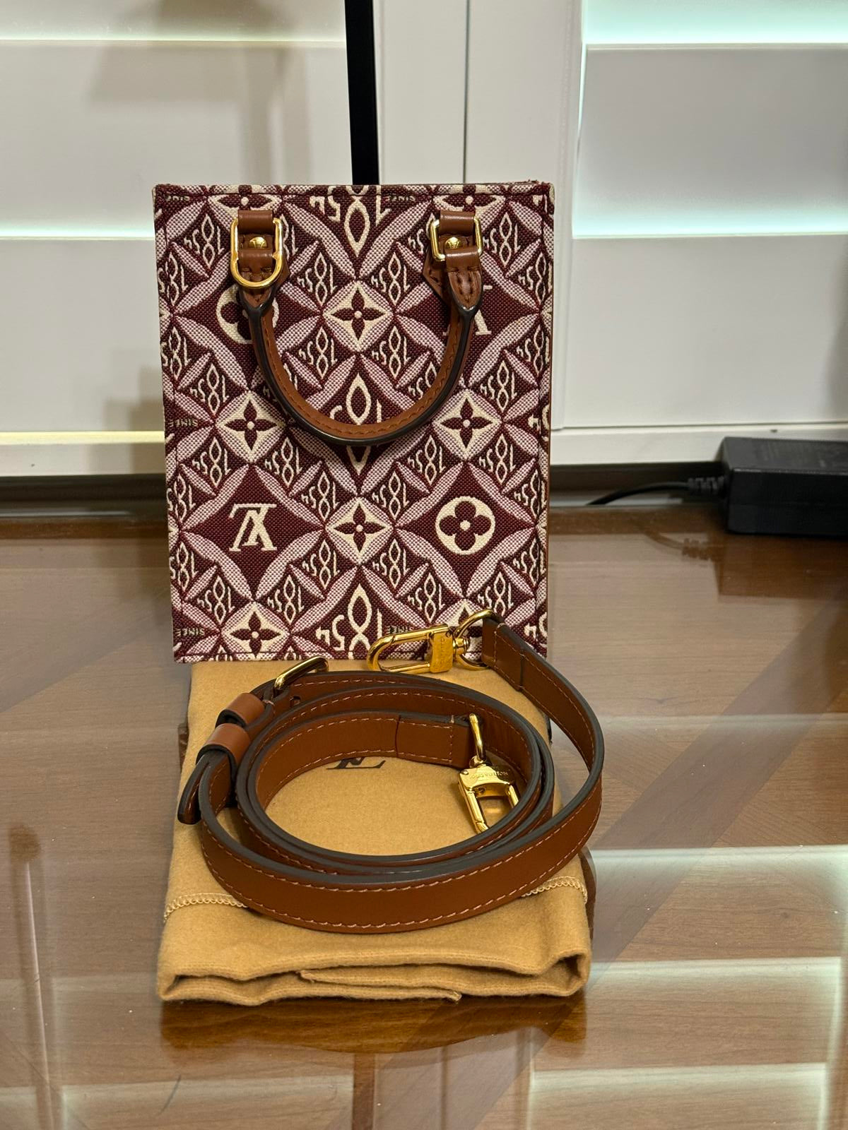 Louis Vuitton Sac Plat 1854 Jacquard 2 Way Bag