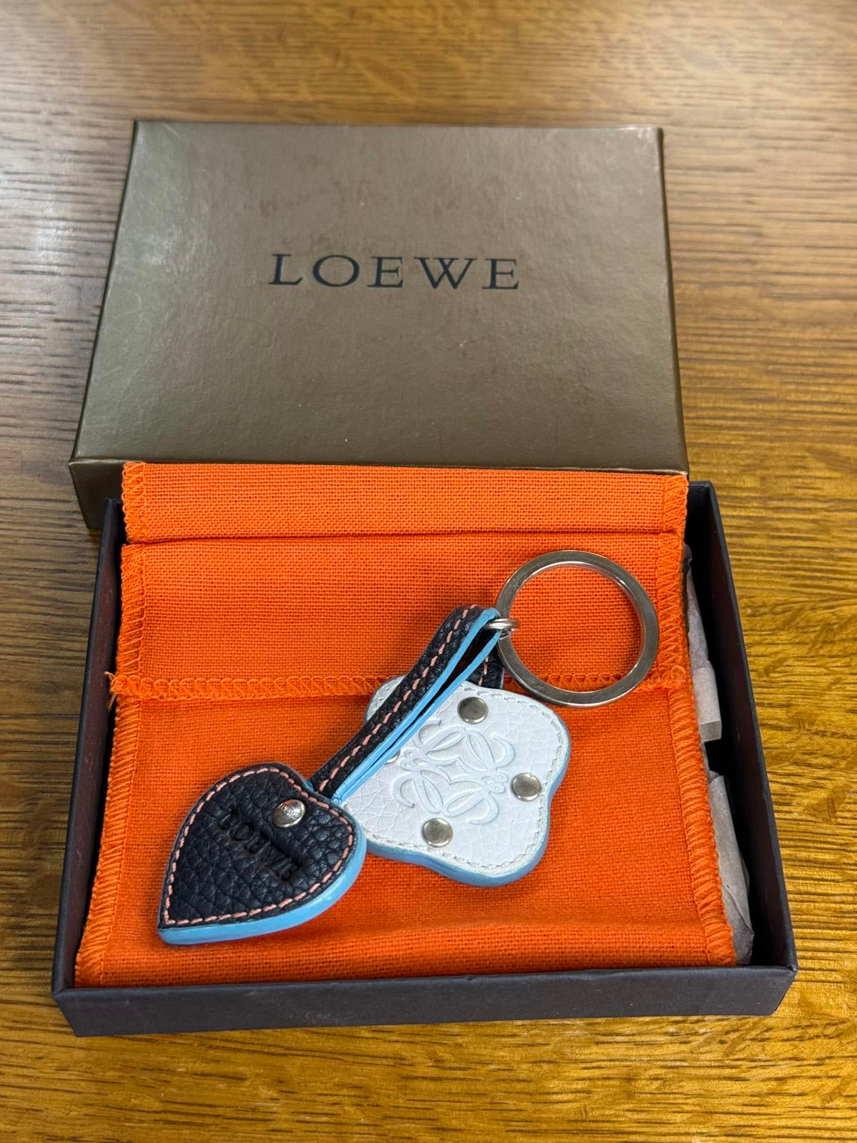 Loewe Leather Keychain