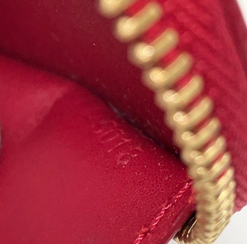 Louis Vuitton Vernis Porte Monnaie Heart Coin Purse and Charm