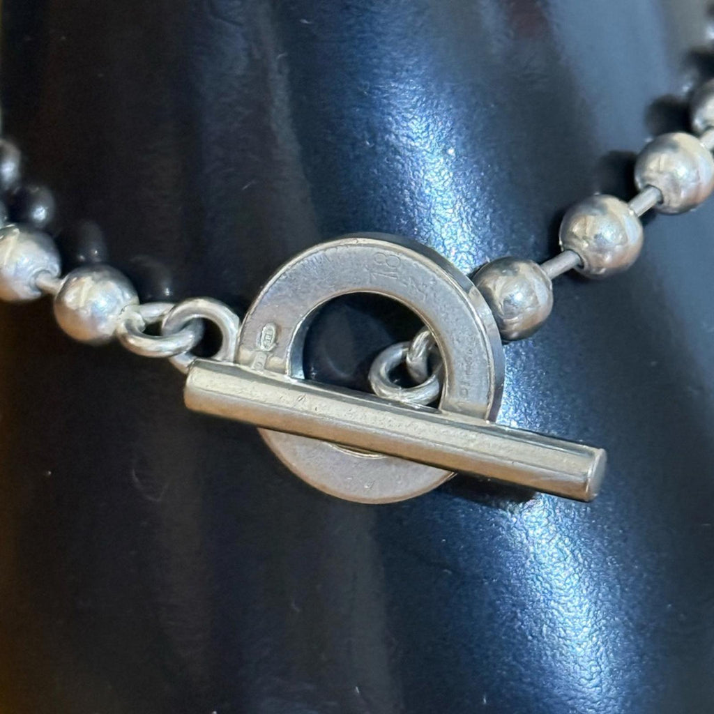 Gucci Silver Beaded Bracelet
