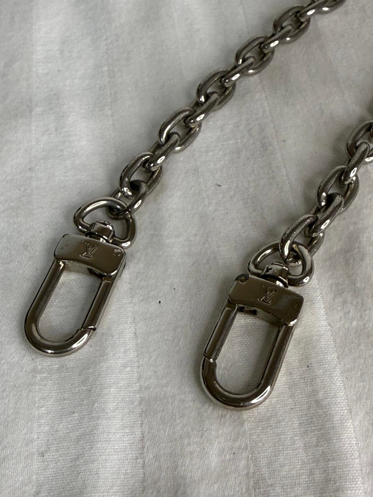 Louis Vuitton Silver Wallet Chain