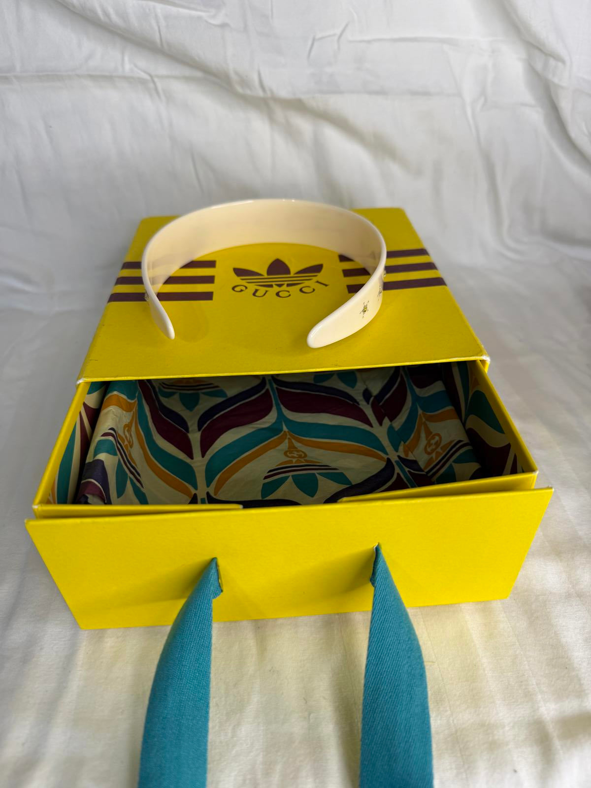 Gucci Adidas Star Rhinestone Headband