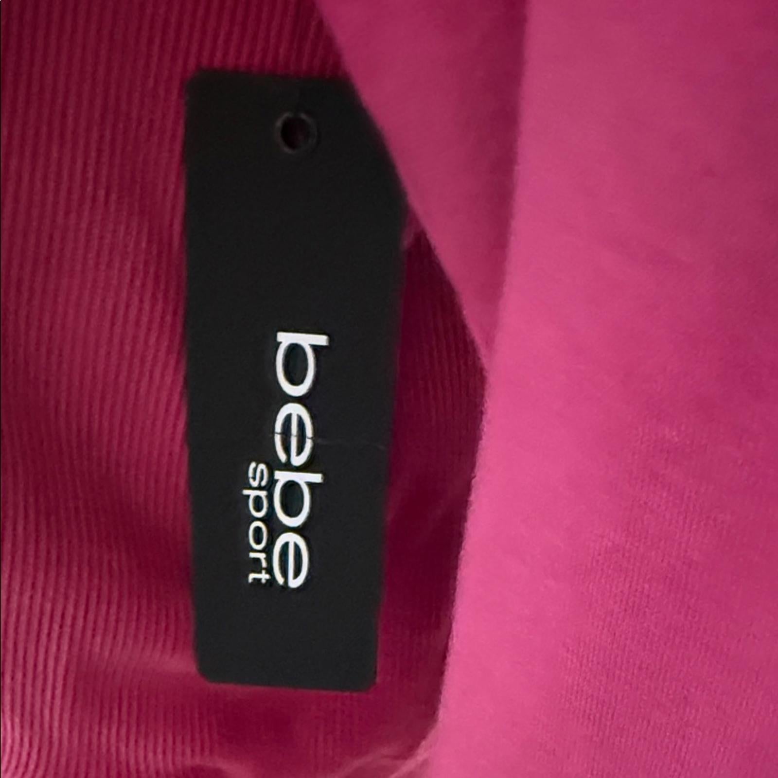 New Bebe Sport Women's Magenta Hoodie 1X