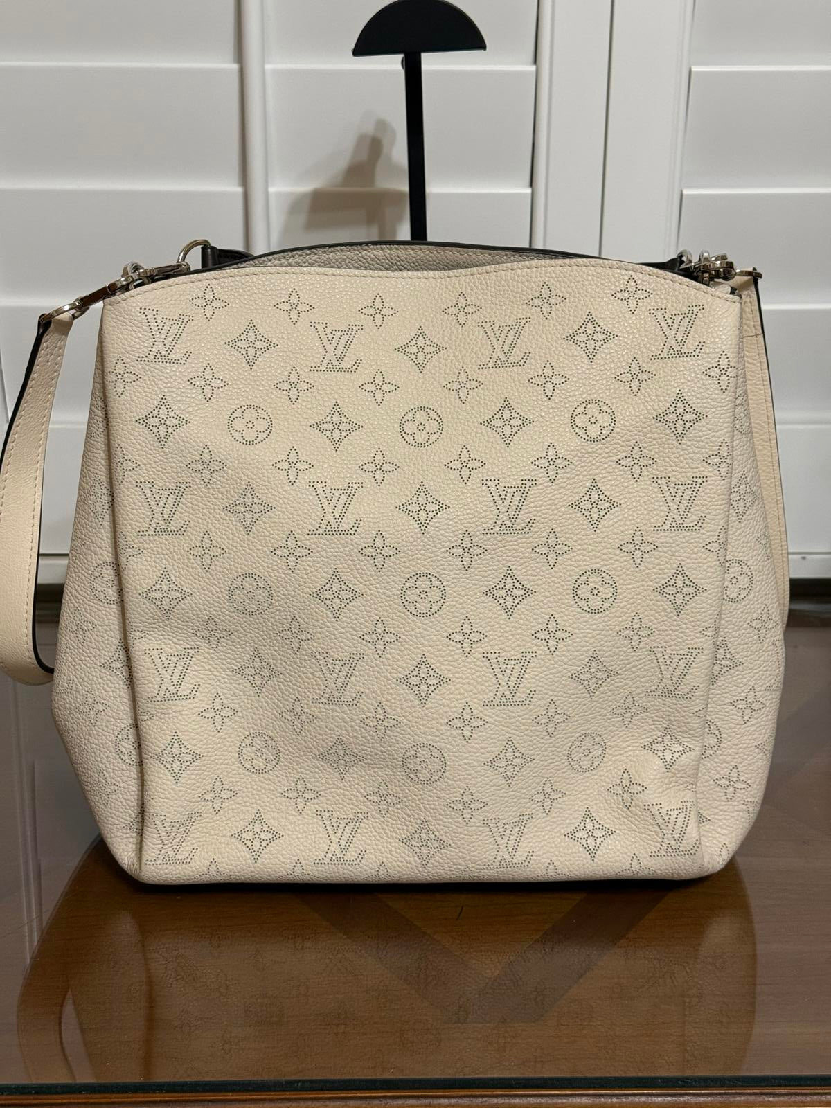 Louis Vuitton Monogram Mahina Beige  Babylon PM