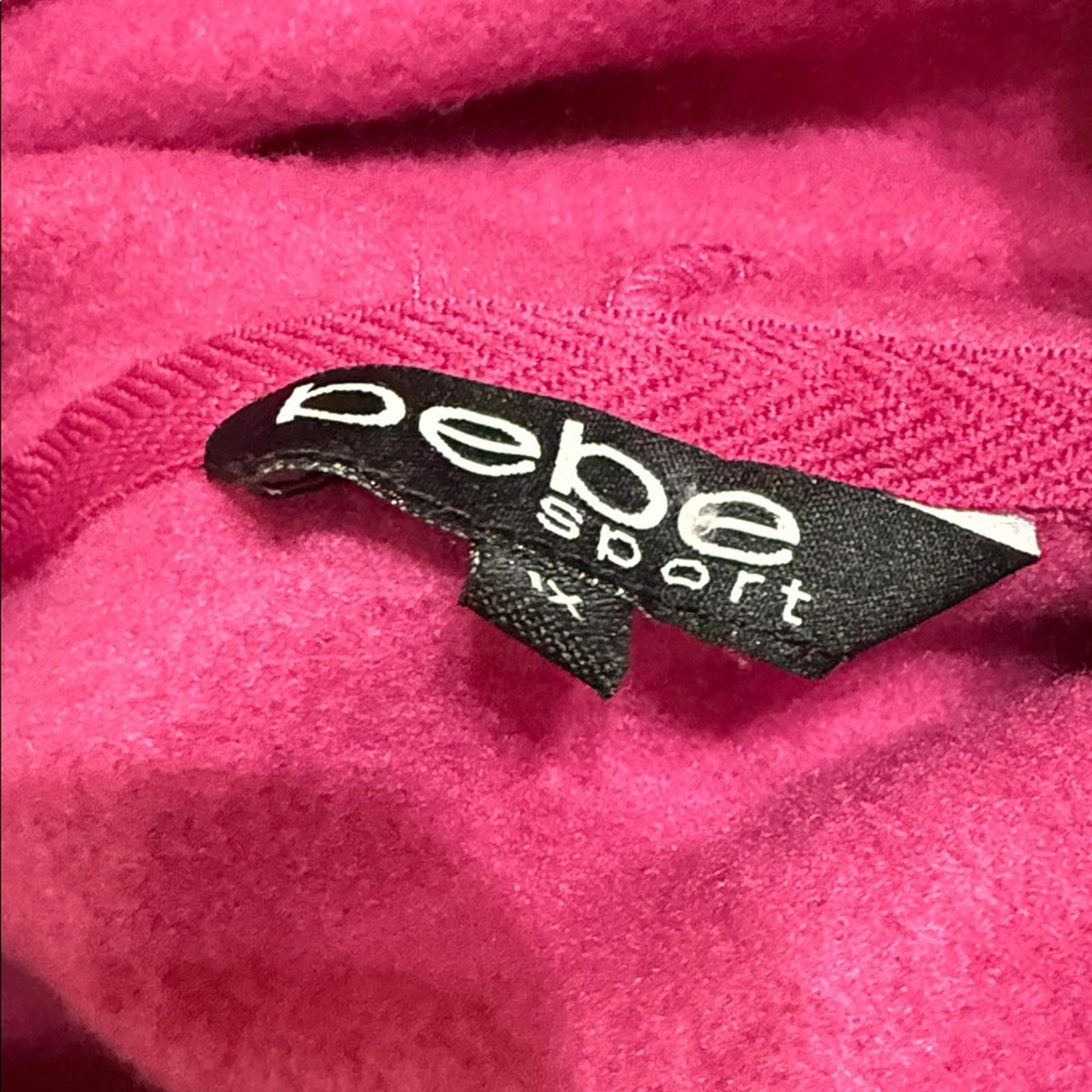 New Bebe Sport Women's Magenta Hoodie 1X