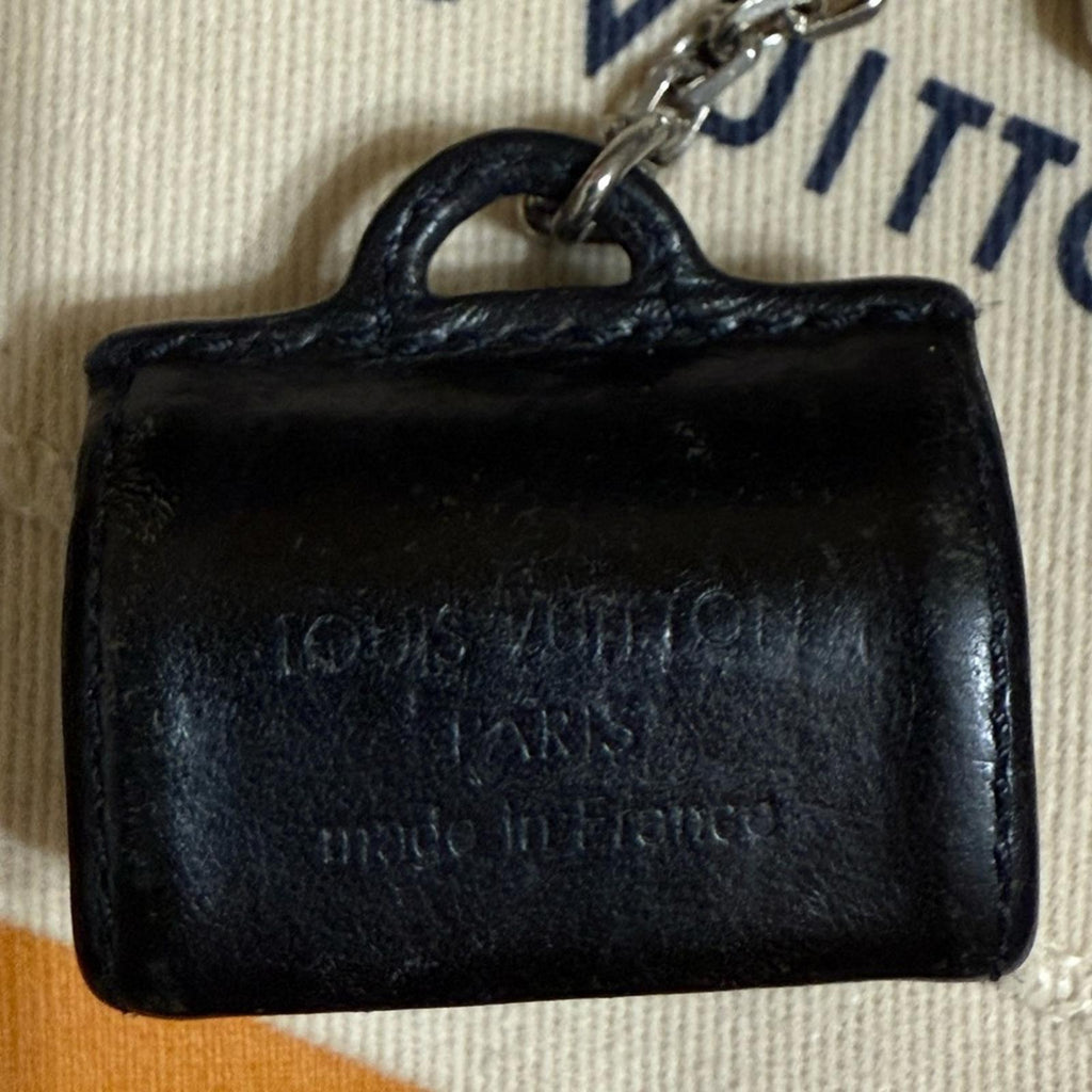 Louis Vuitton Champs Elysees Speedy Leather Bag Charm Key Holder