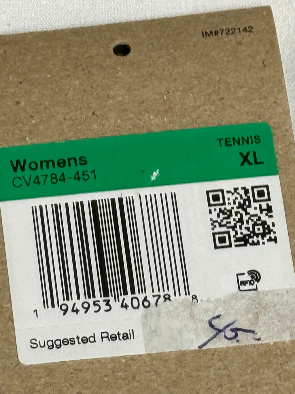 Nike Women's Victory Tennis Tank in obsidian color