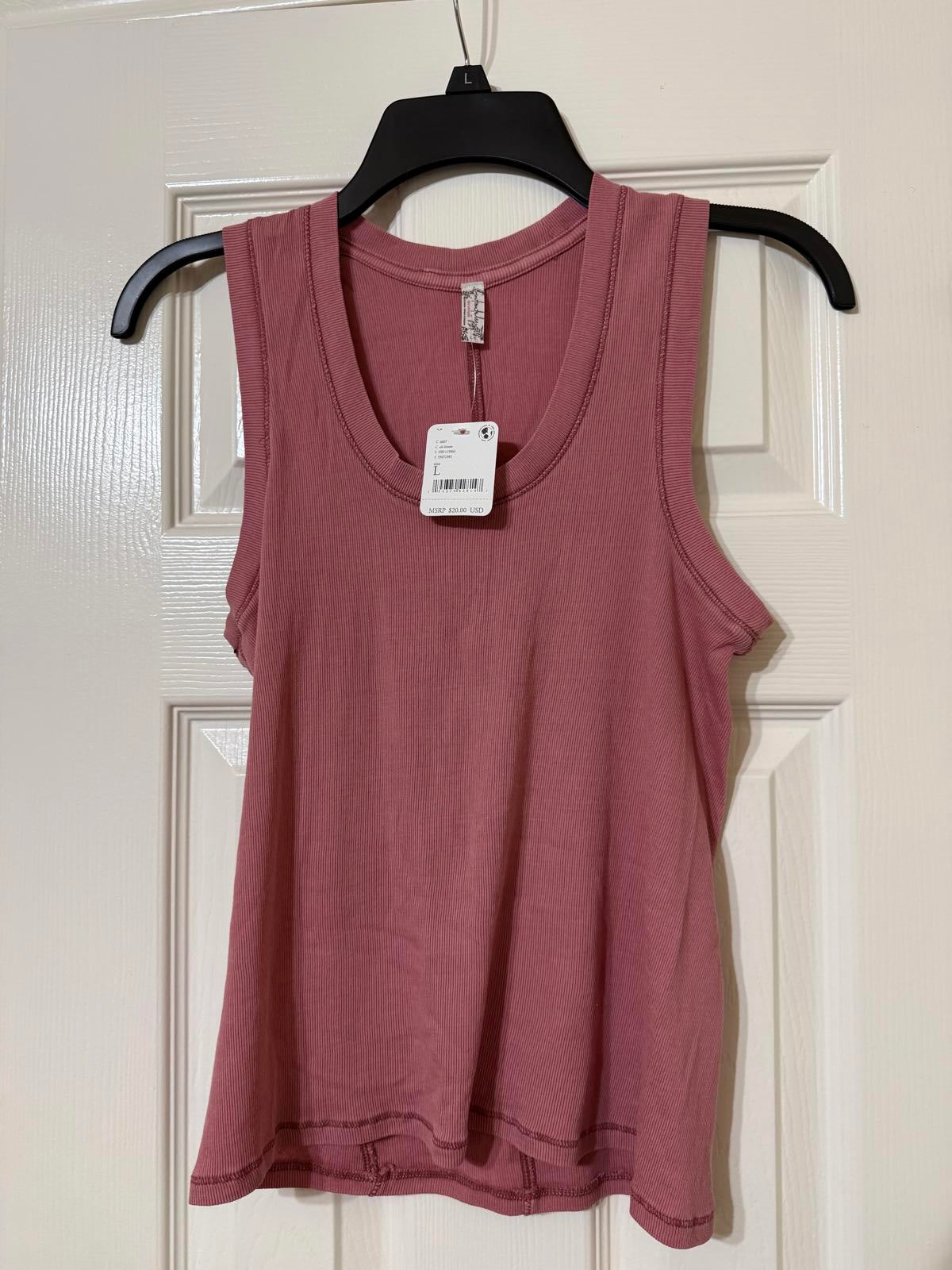 New Free People Tank in Oh Bloom Color Size L