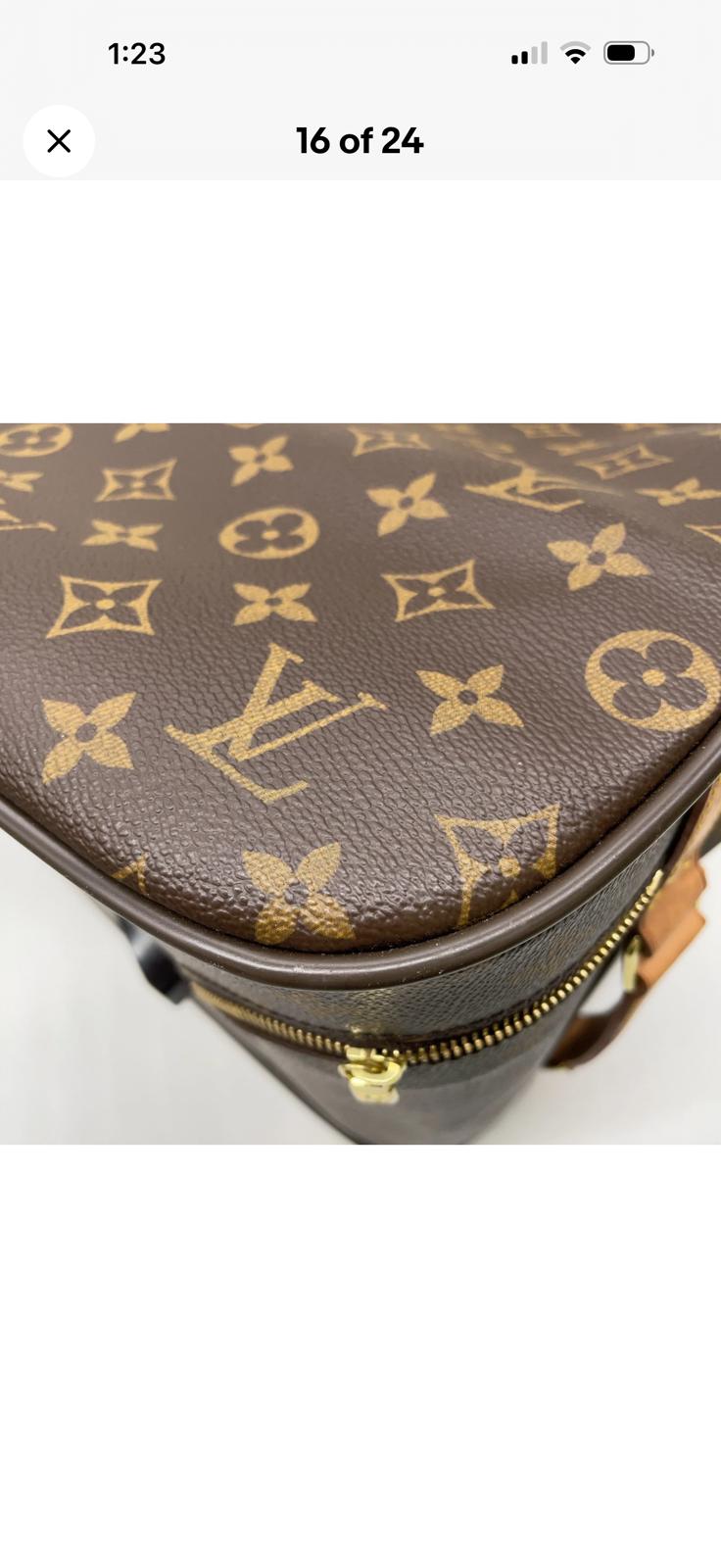 Auth Louis Vuitton Monogram Eole 60 Boston Travel Bag