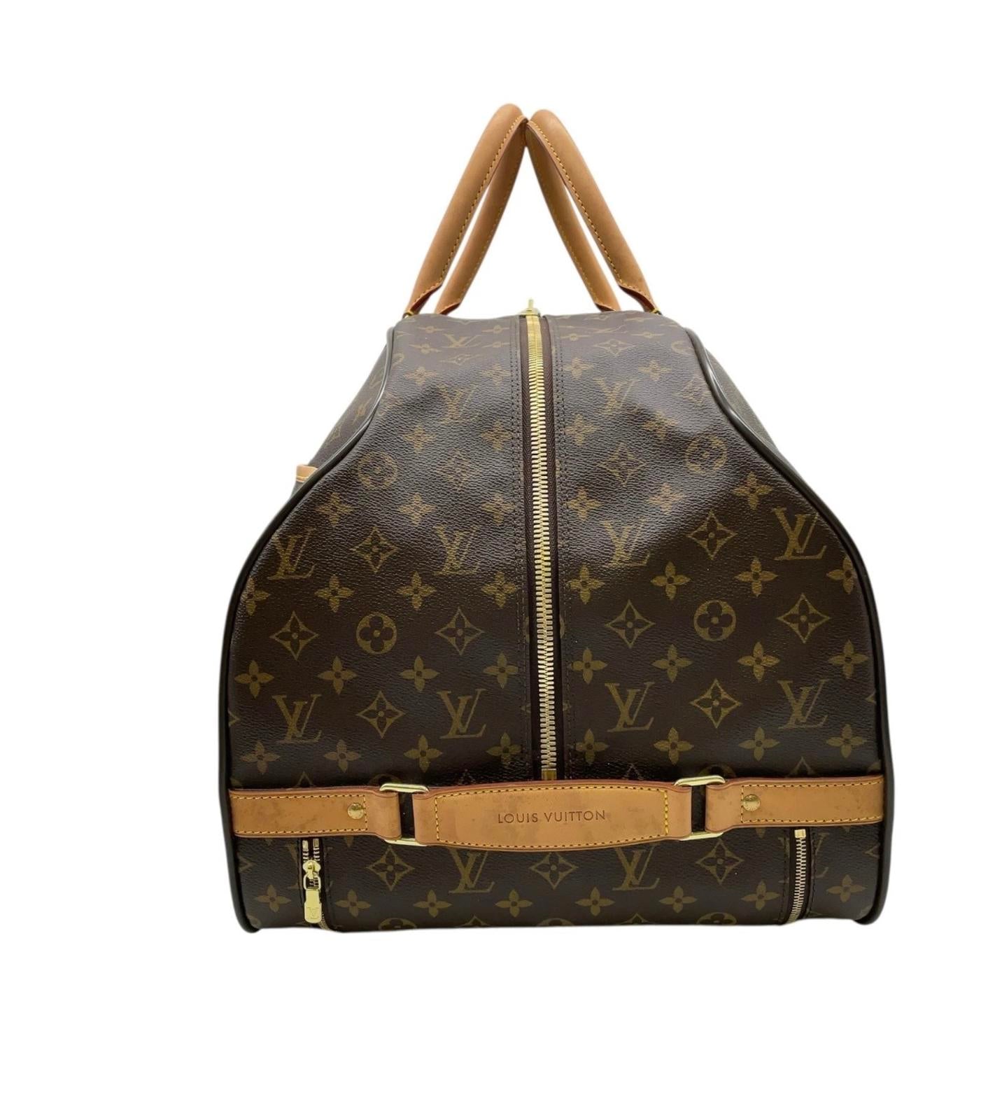 Auth Louis Vuitton Monogram Eole 60 Boston Travel Bag