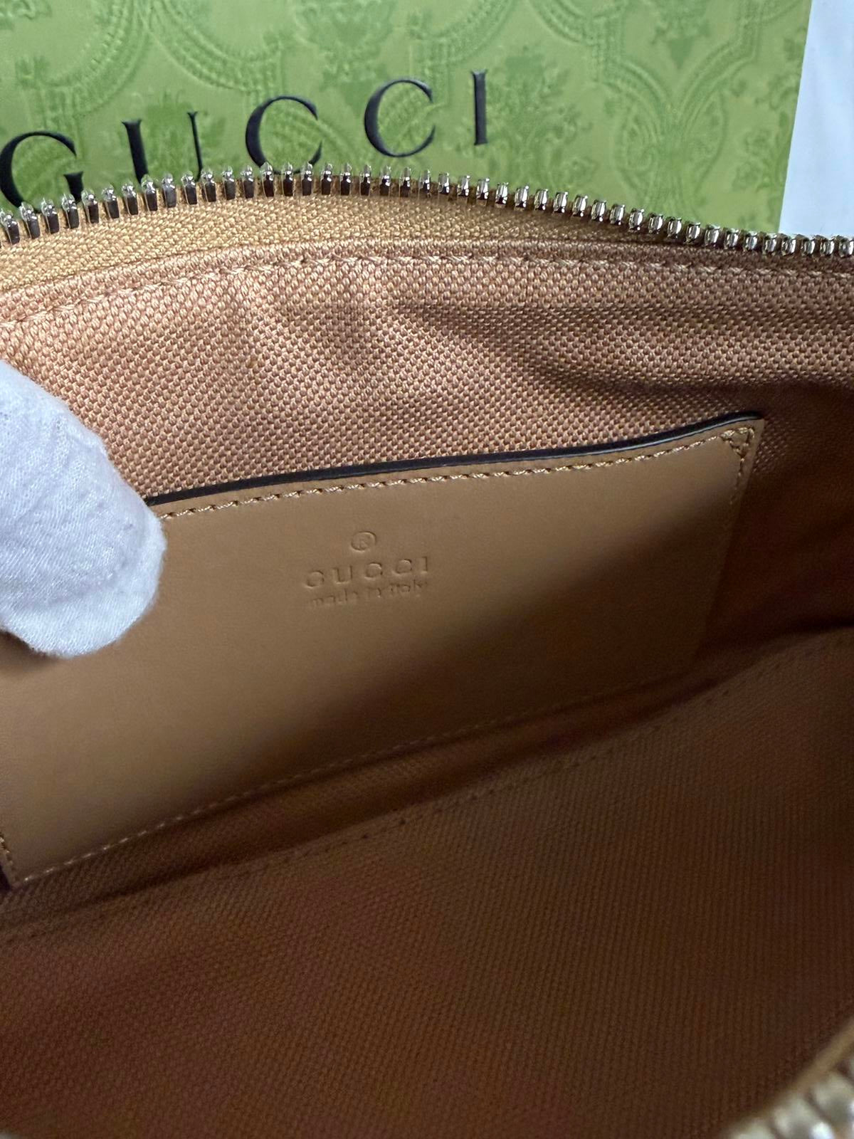 Gucci GG Marmont Tan Leather Handbag