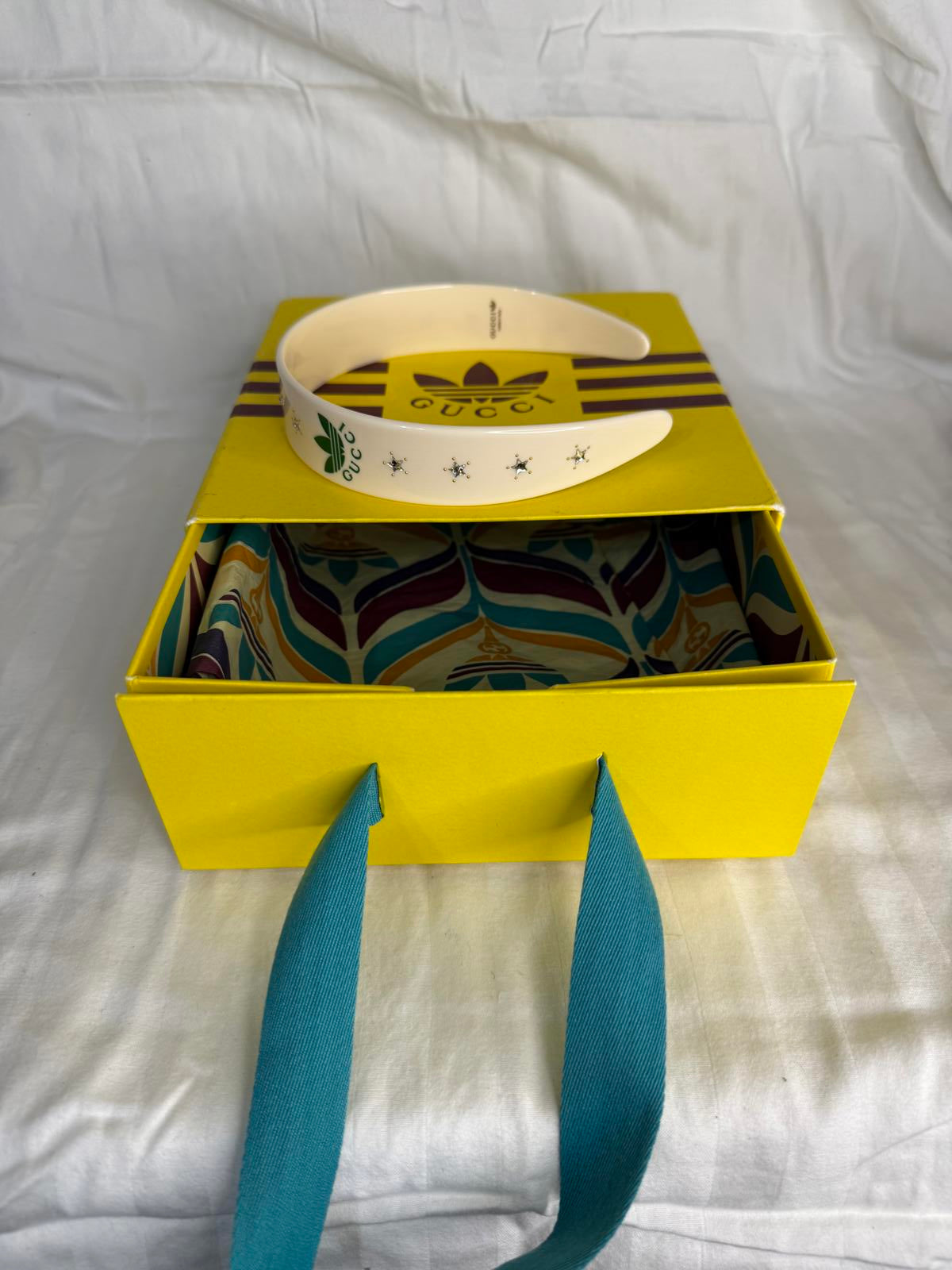 Gucci Adidas Star Rhinestone Headband