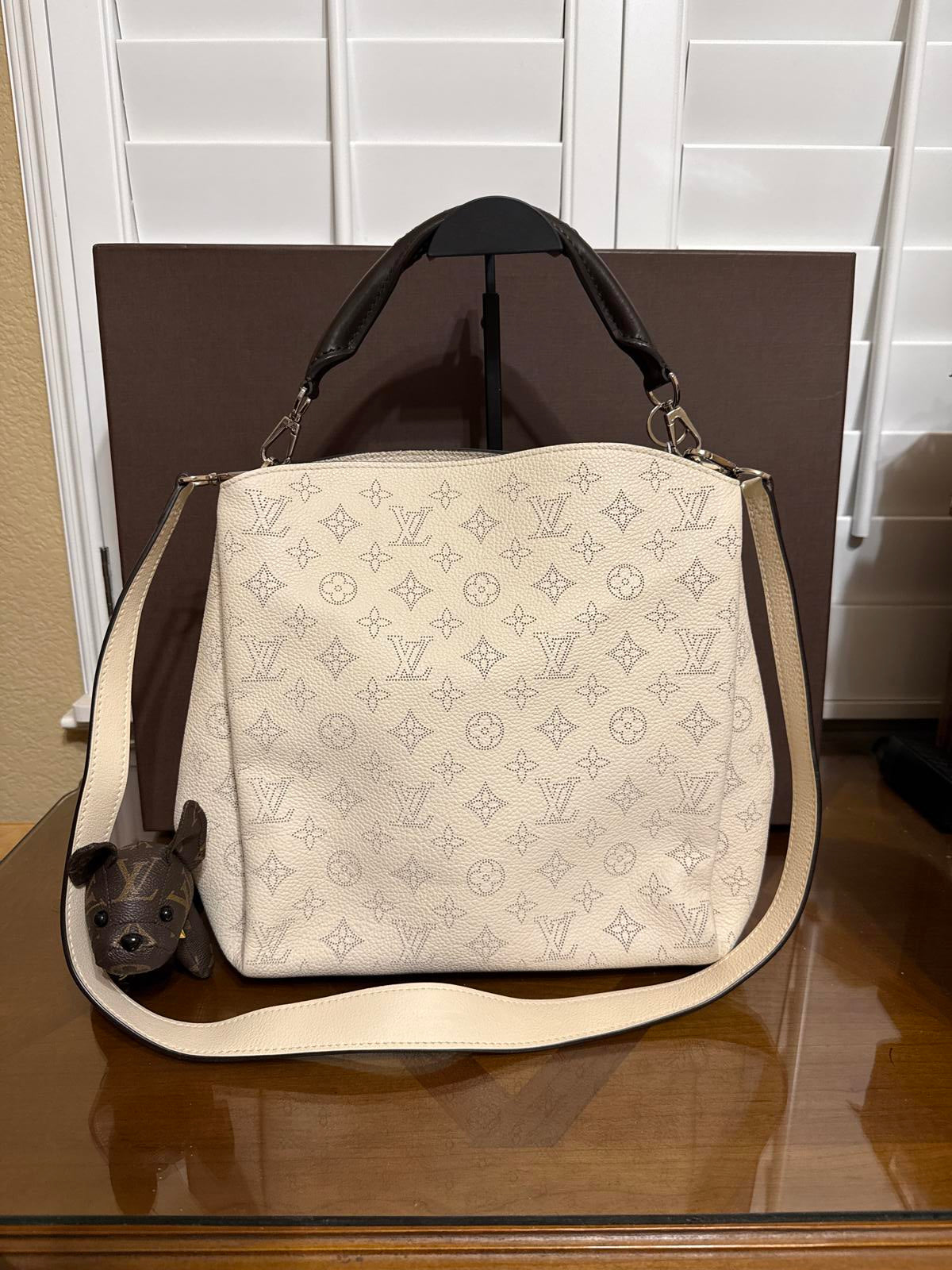 Louis Vuitton Monogram Mahina Beige  Babylon PM