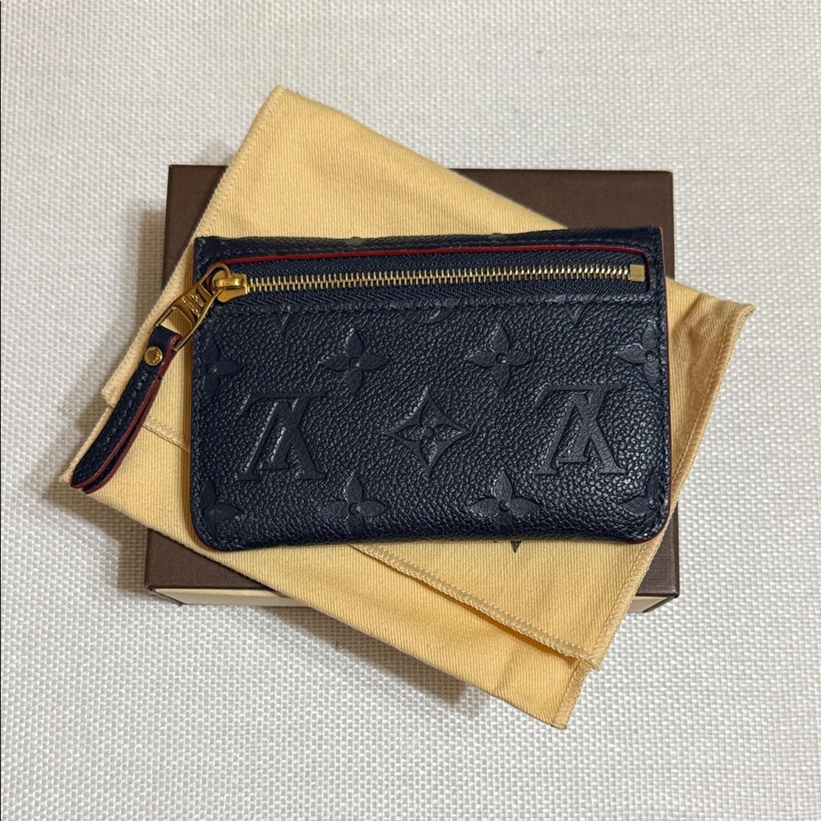 Louis Vuitton Marine Rouge Key Cles/Card Wallet