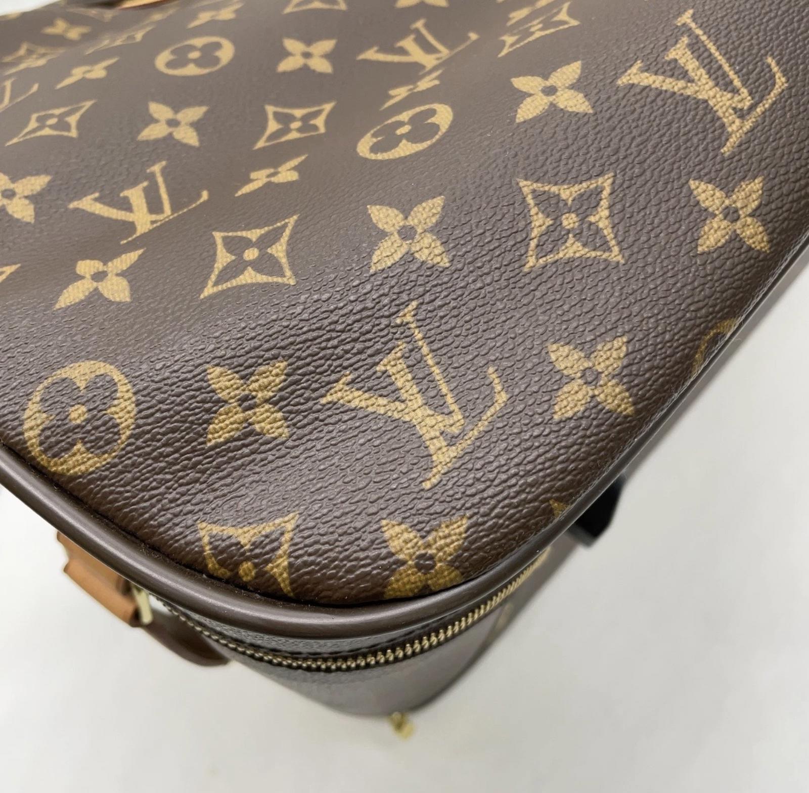 Auth Louis Vuitton Monogram Eole 60 Boston Travel Bag