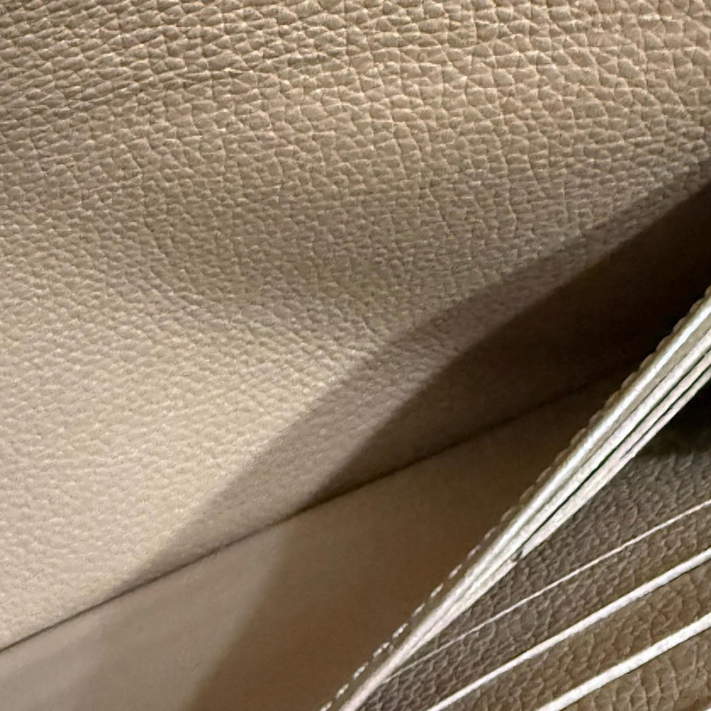 Louis Vuitton Double V Sesame Grained Leather Wallet