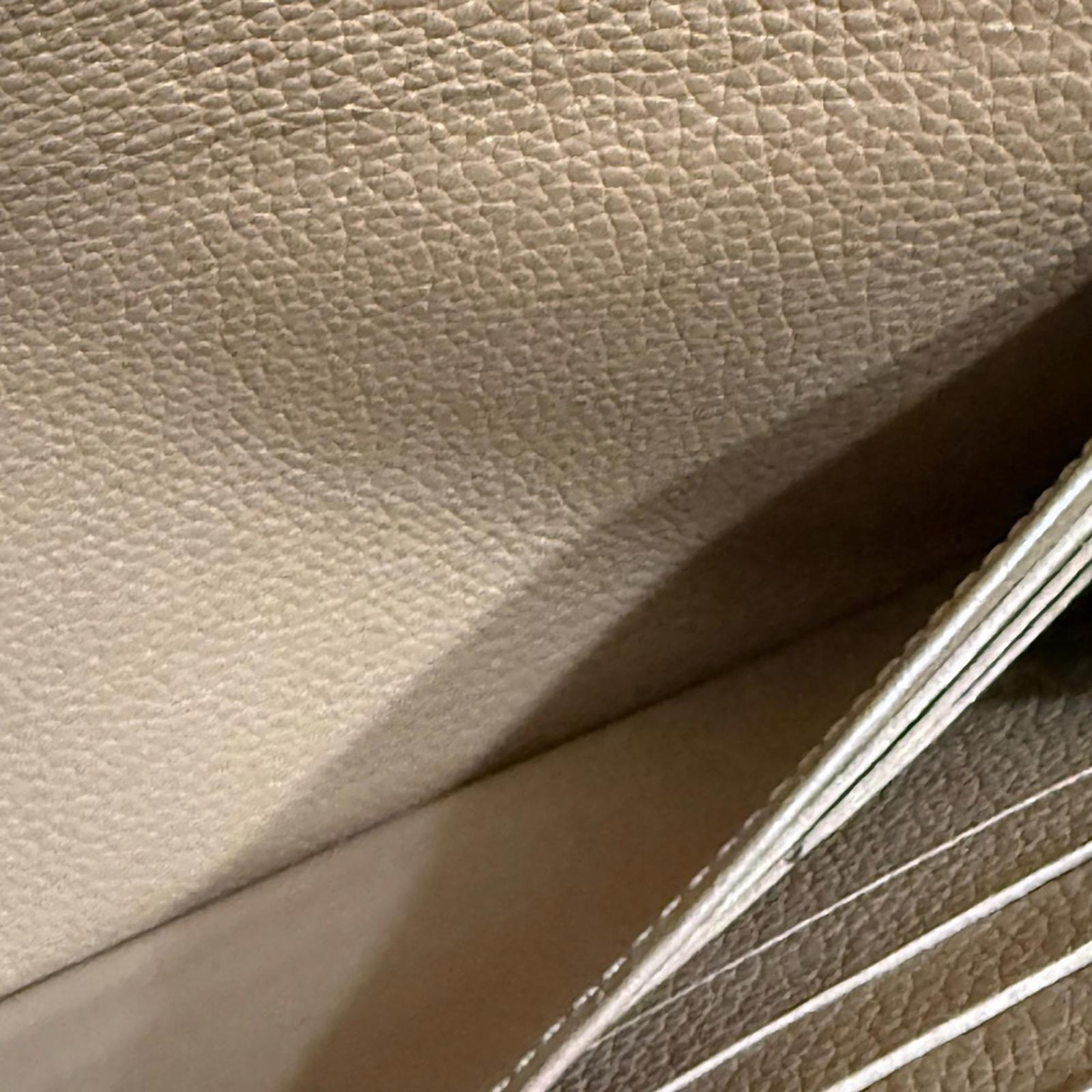 Louis Vuitton Double V Sesame Grained Leather Wallet