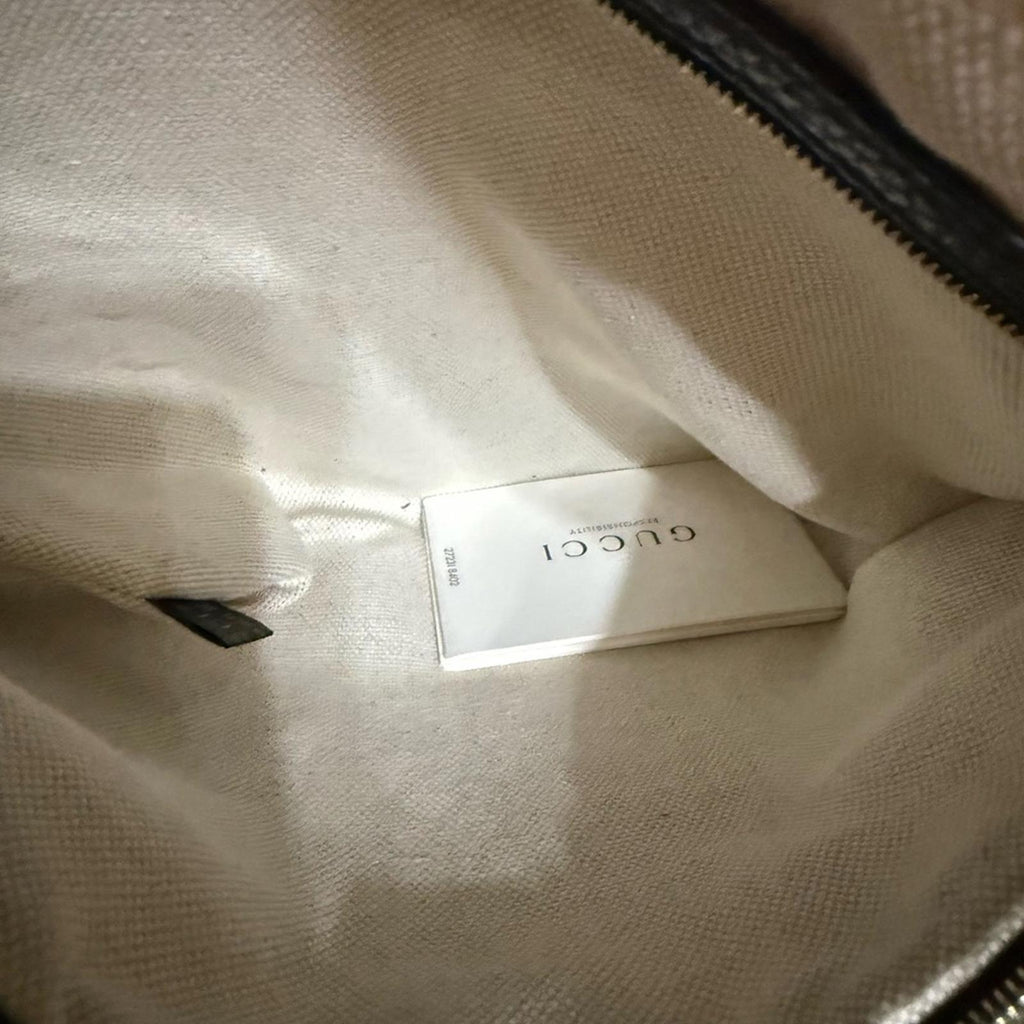 Gucci Black Soho 2 Way Leather Hobo Bag with Tassel