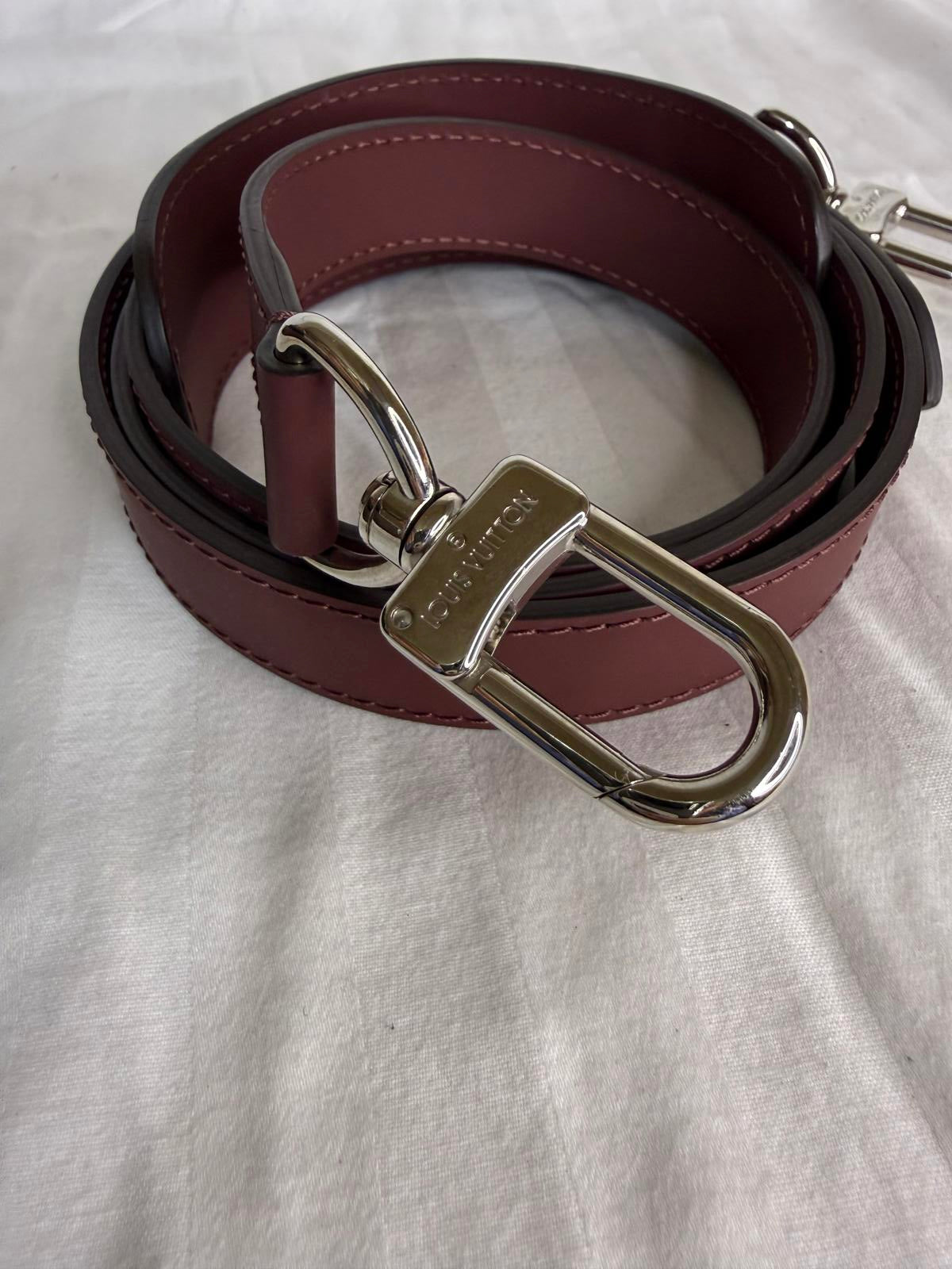 Louis Vuitton Keepall Bandouliere Leather Shoulder Strap