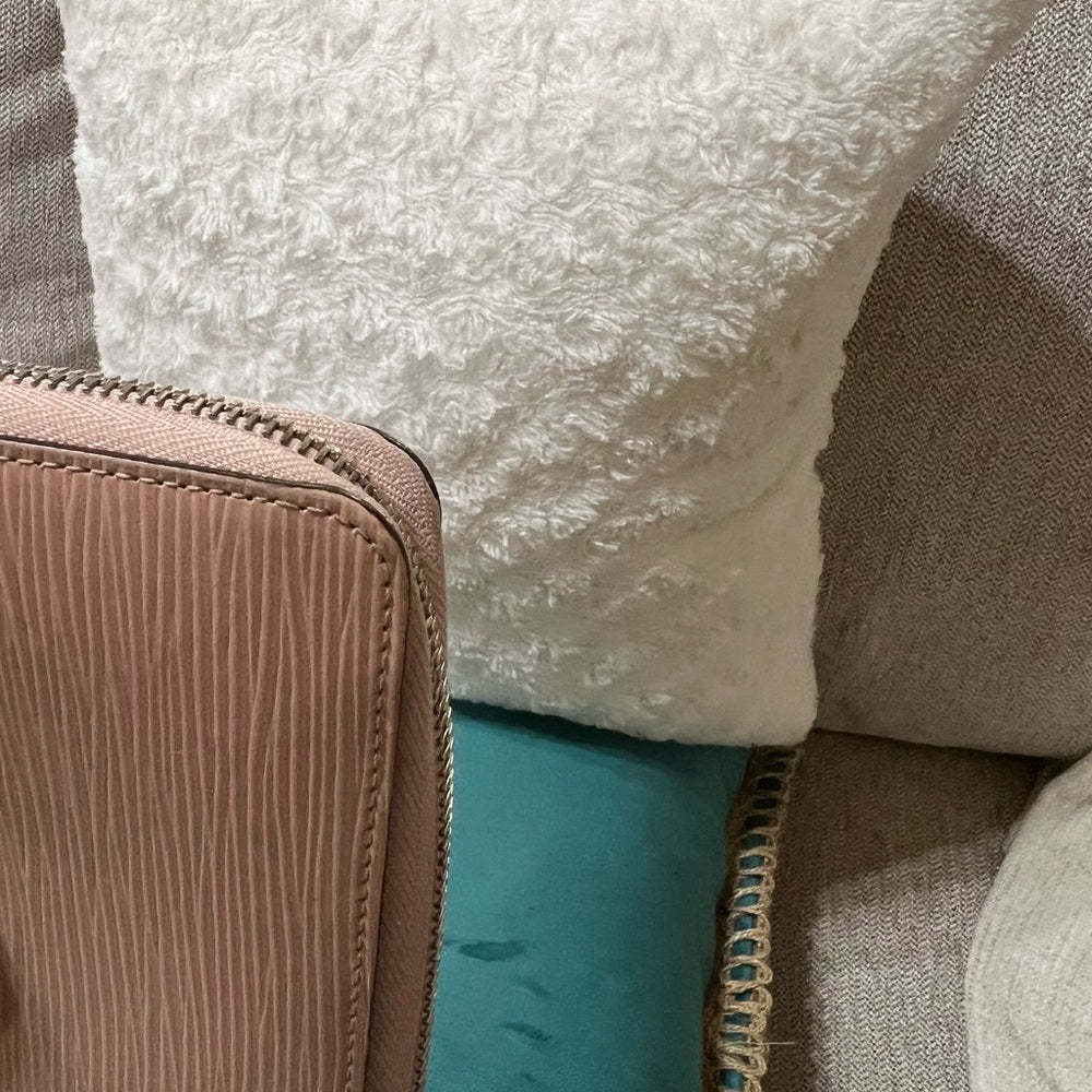 Louis Vuitton Pink Epi Zippy Wallet