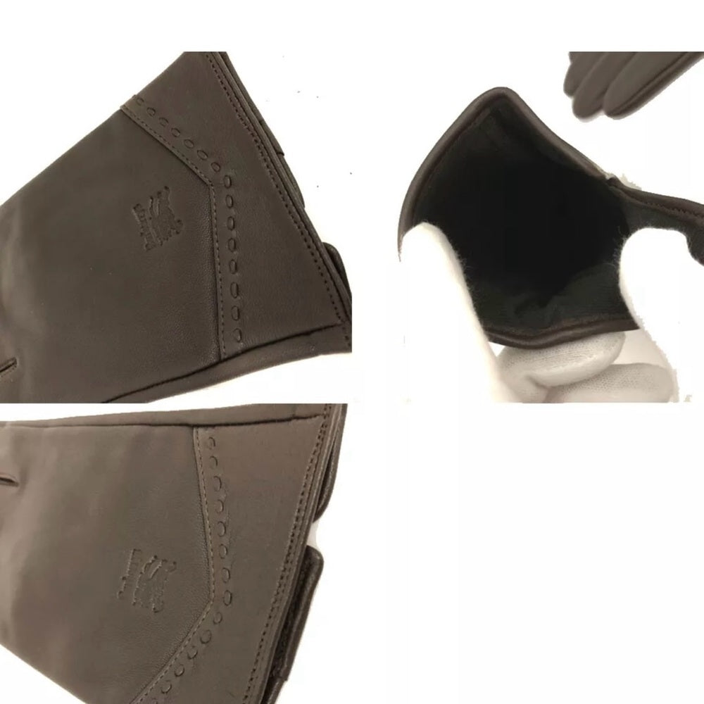 New Lambskin Leather Burberry Gloves