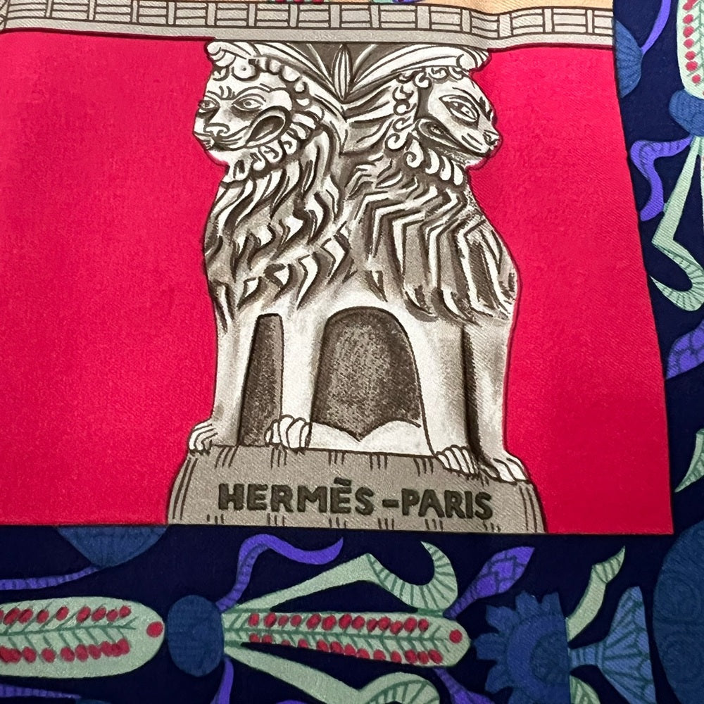 Hermes Torana 100% Silk Carre 90 Scarf bundle