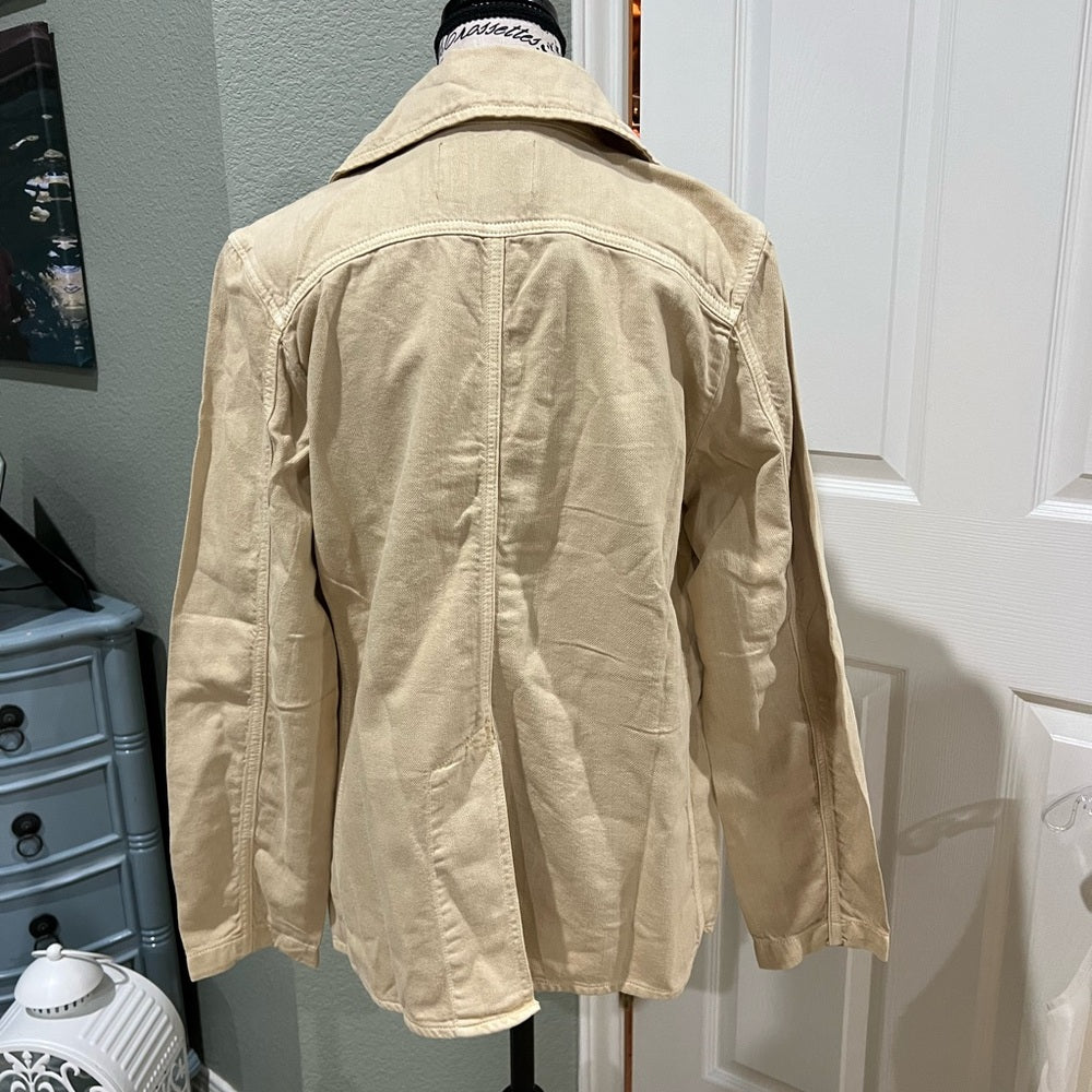 New Free People Cotton/Linen SR Jacket