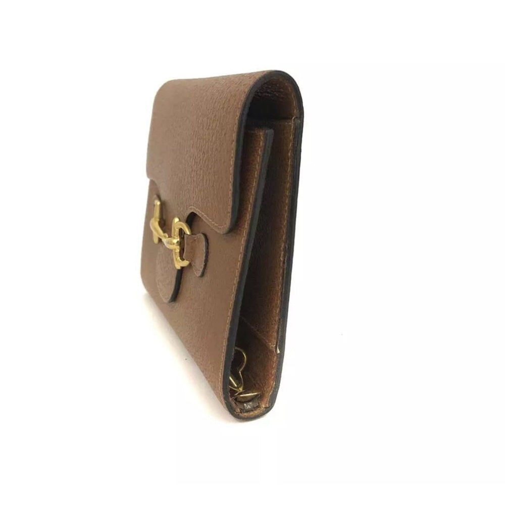 New GUCCI Horse Bit Leather Notebook Cover Set