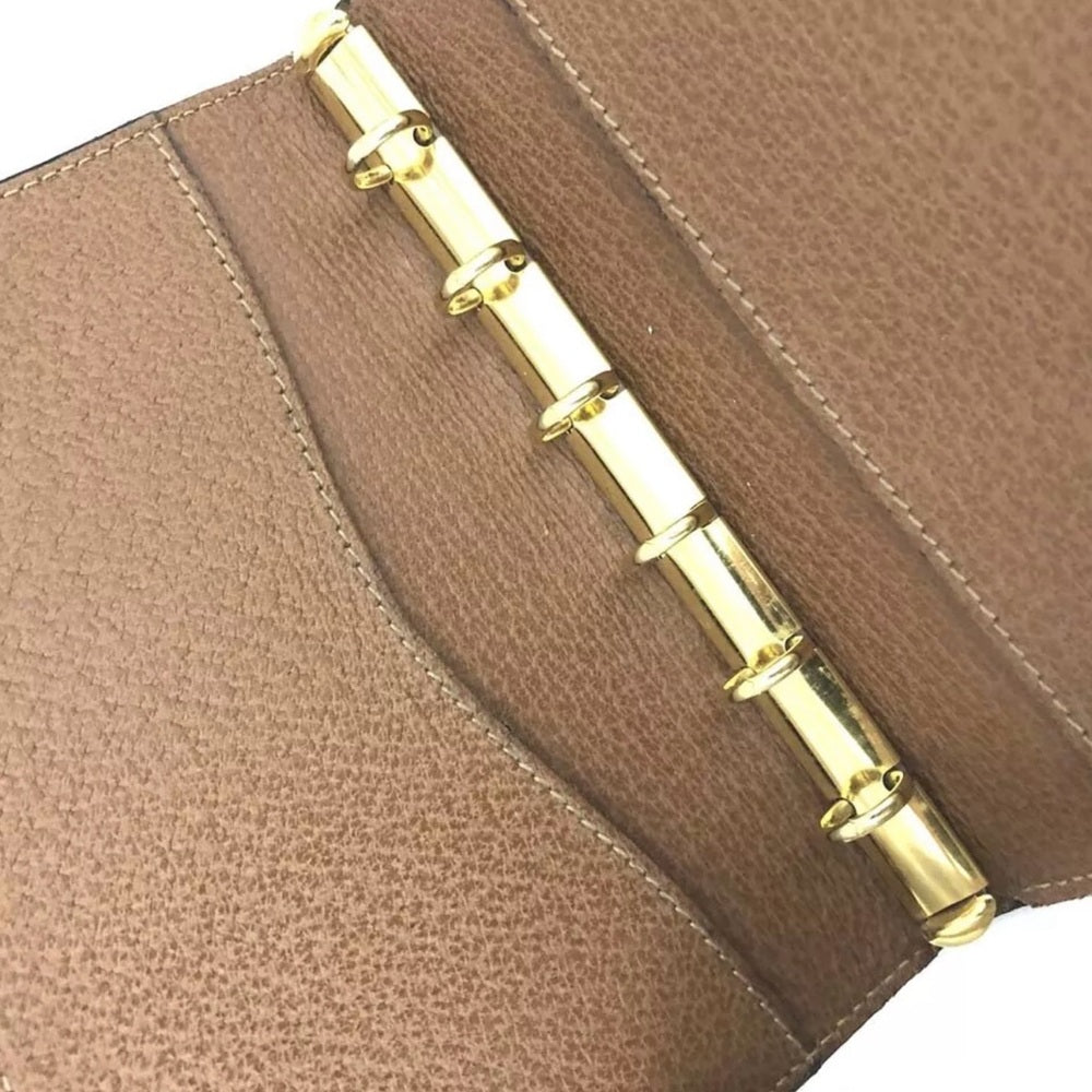 New GUCCI Horse Bit Leather Notebook Cover Set