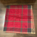 Dior Hand Rolled Plaid Handkerchief Scarf