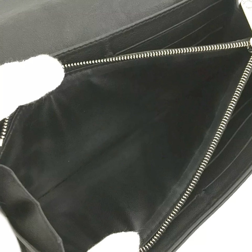 Louis Vuitton Black Mahina Iris Portefeuille Wallet