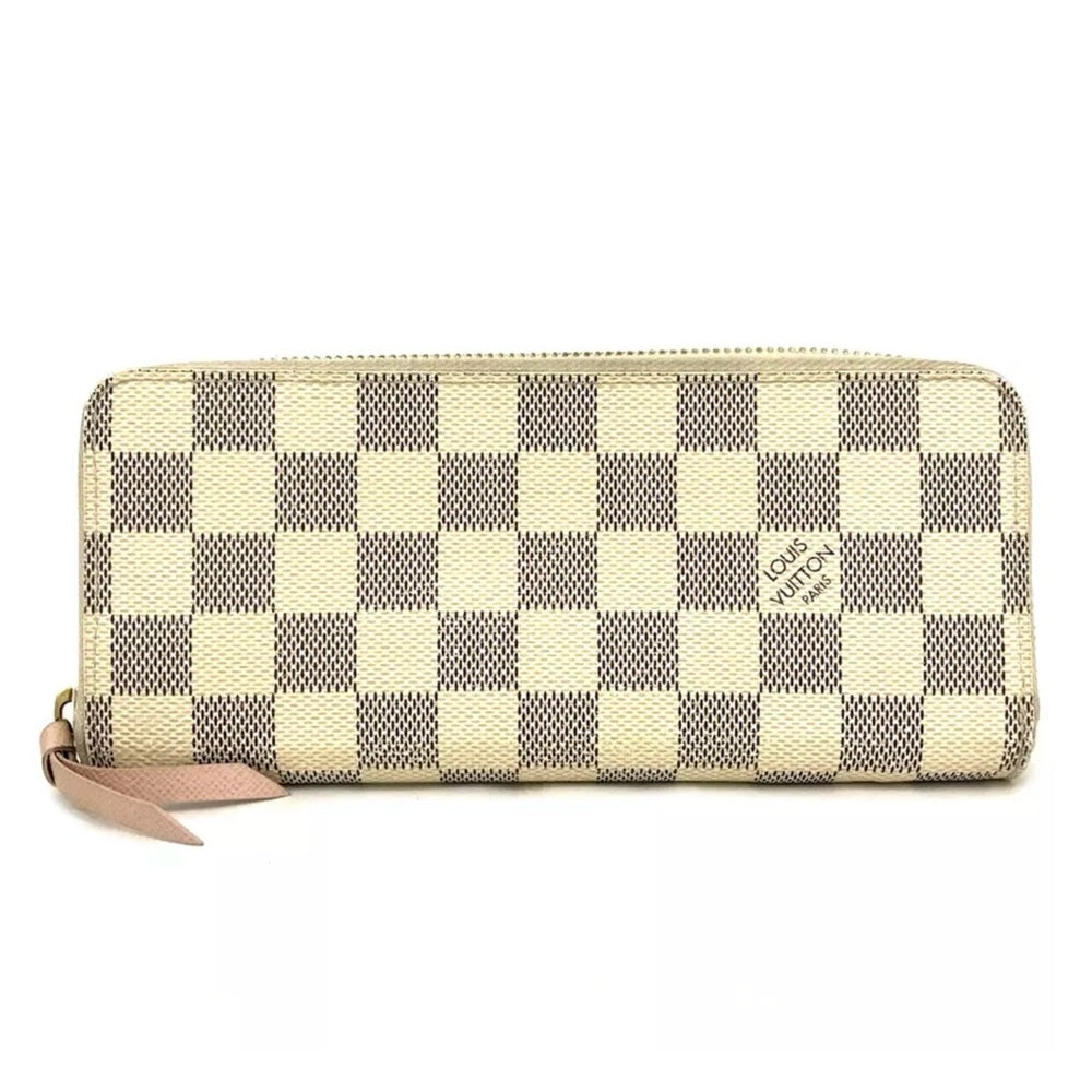 Louis Vuitton Damier Azur Portefeiulle Clemence Wallet