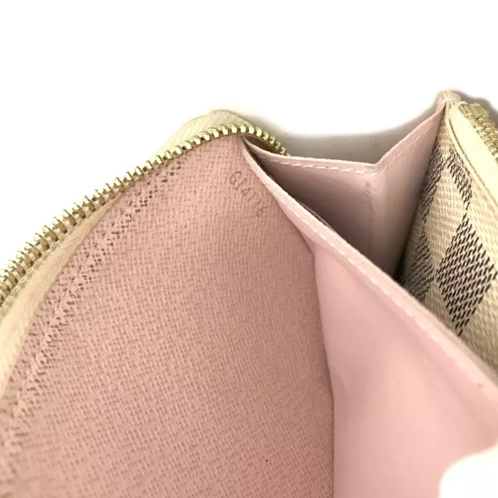 Louis Vuitton Damier Azur Portefeiulle Clemence Wallet