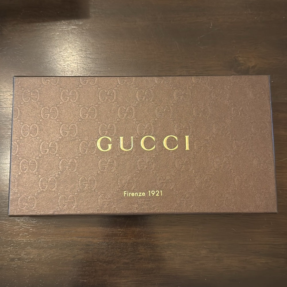 New GUCCI Horse Bit Leather Notebook Cover Set