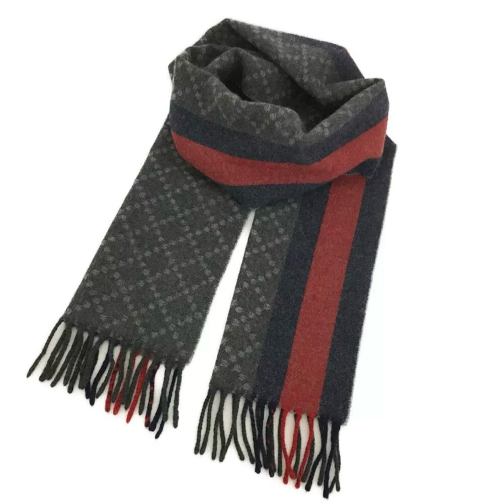 GUCCI Diamante Sherry Line 75% Wool 25% Angora Scarf