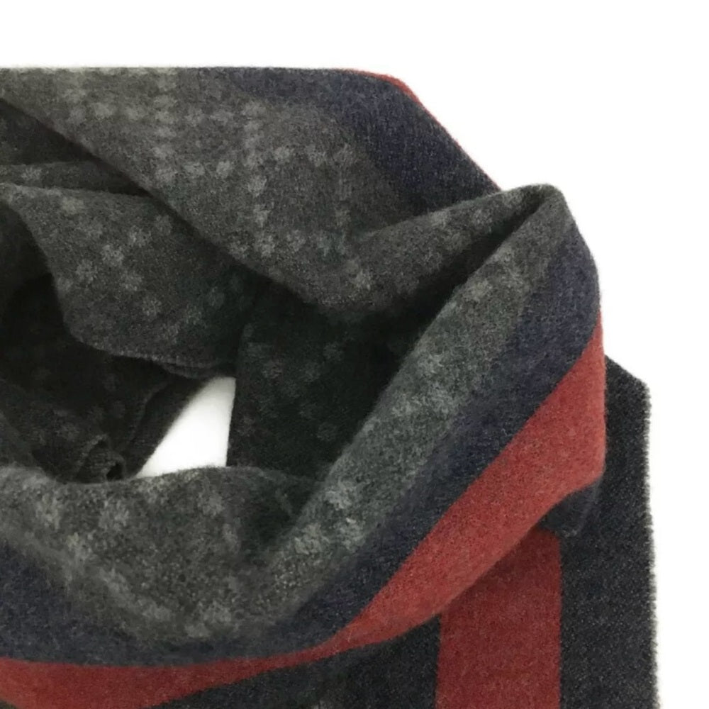 GUCCI Diamante Sherry Line 75% Wool 25% Angora Scarf