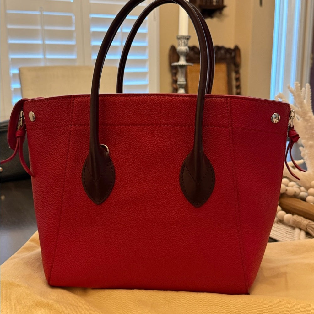 Louis Vuitton Freedom Bag in Red Calfskin Leather