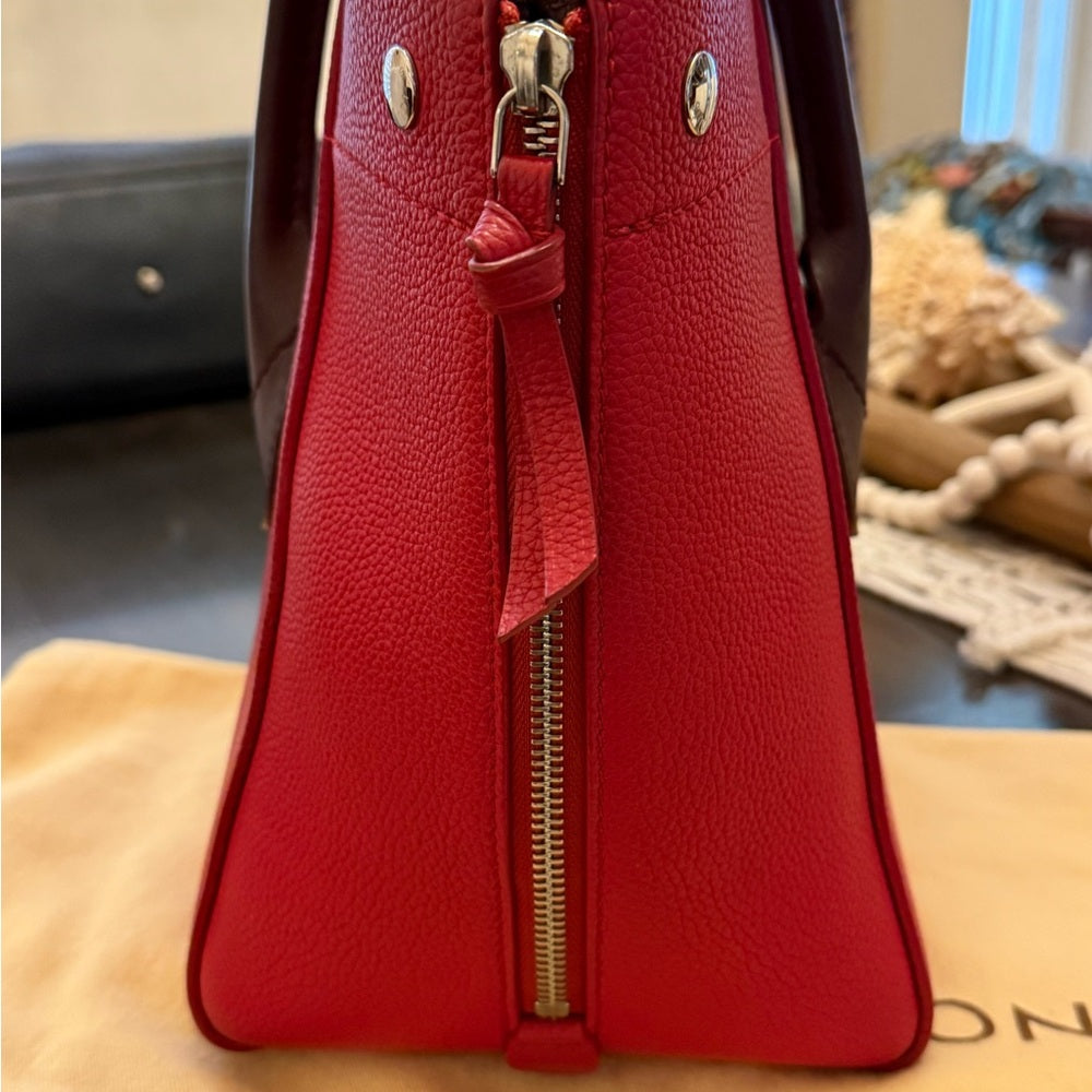 Louis Vuitton Freedom Bag in Red Calfskin Leather