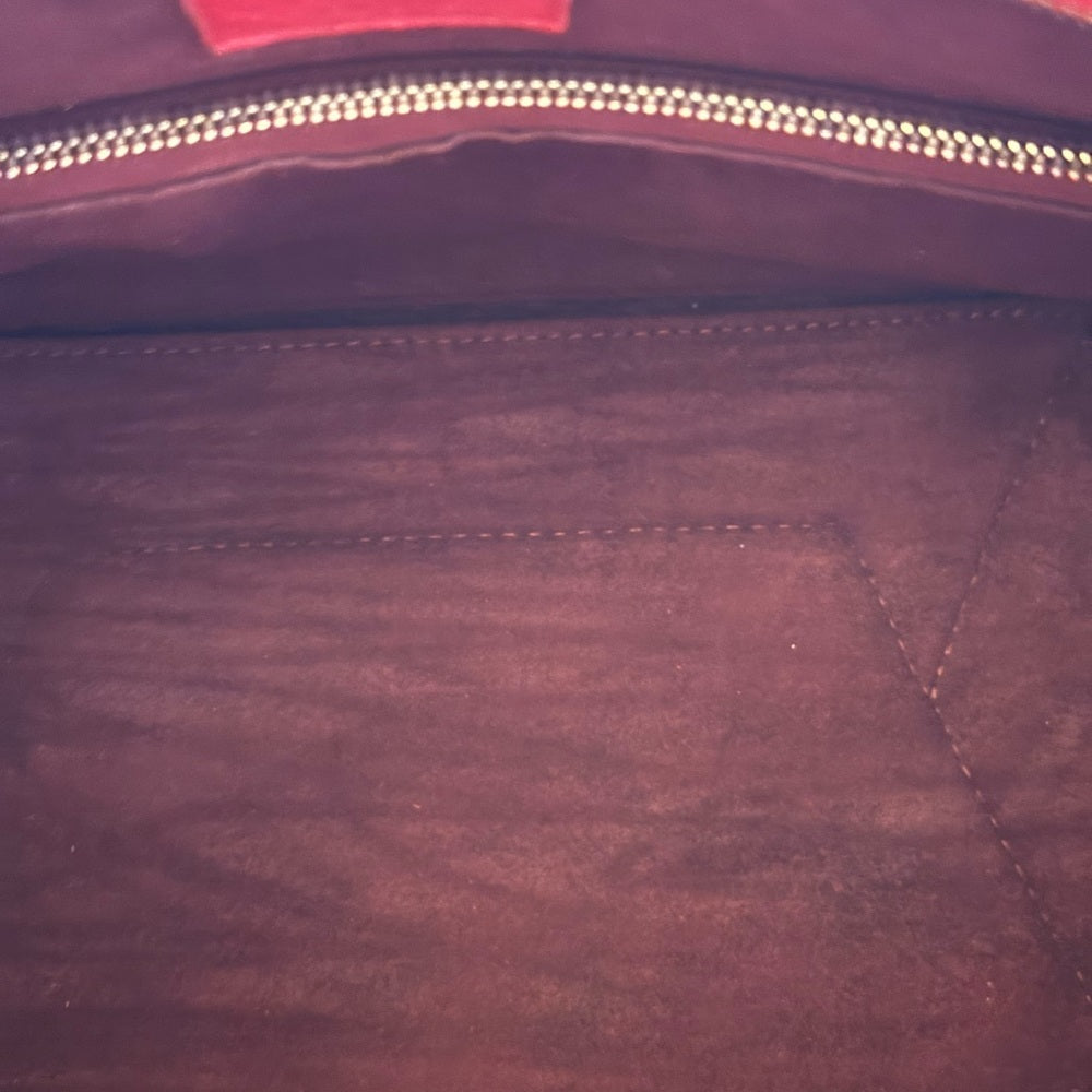 Louis Vuitton Freedom Bag in Red Calfskin Leather