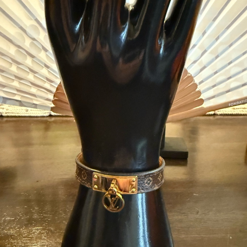 Louis Vuitton Authentic Monogram Logomania Bracelet