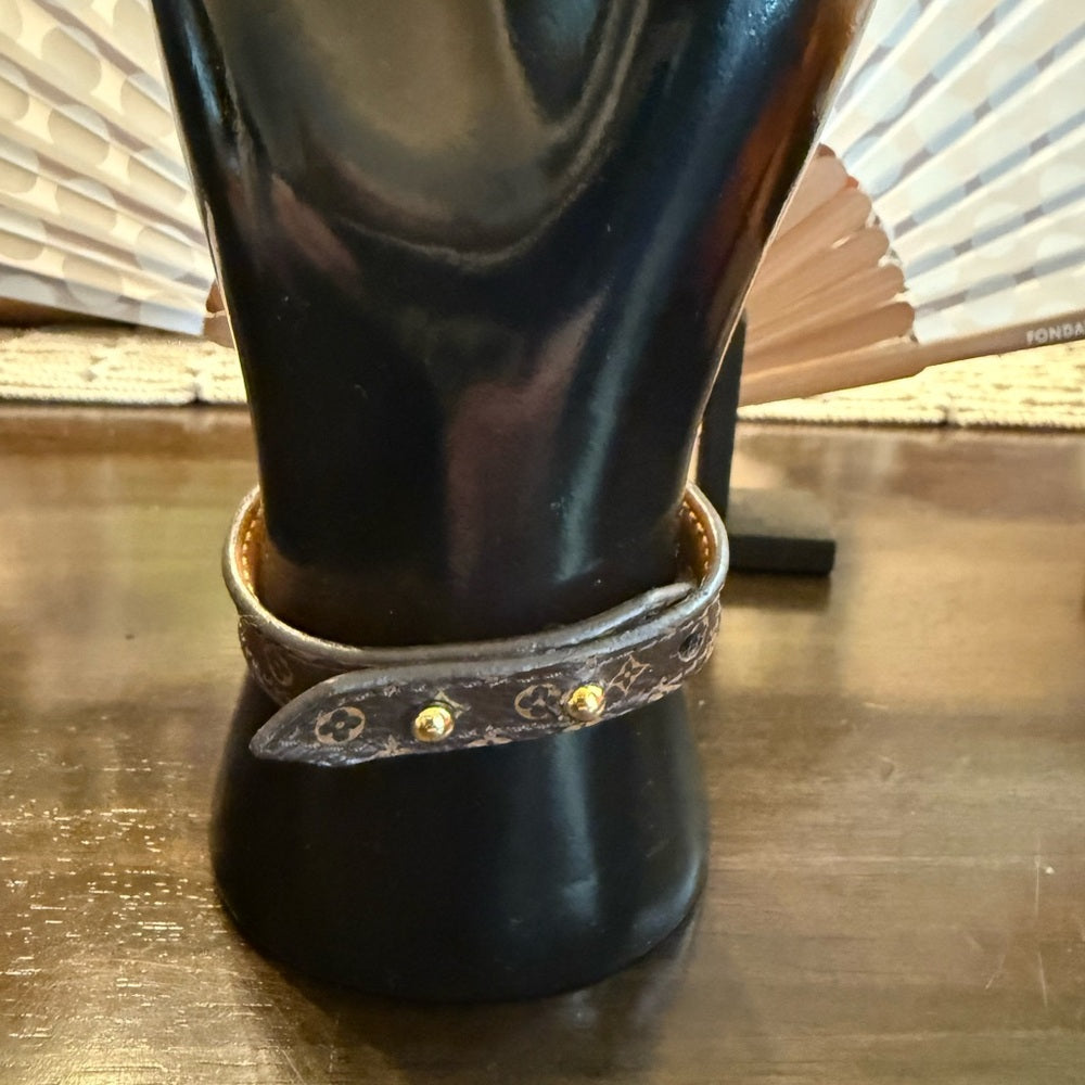 Louis Vuitton Authentic Monogram Logomania Bracelet