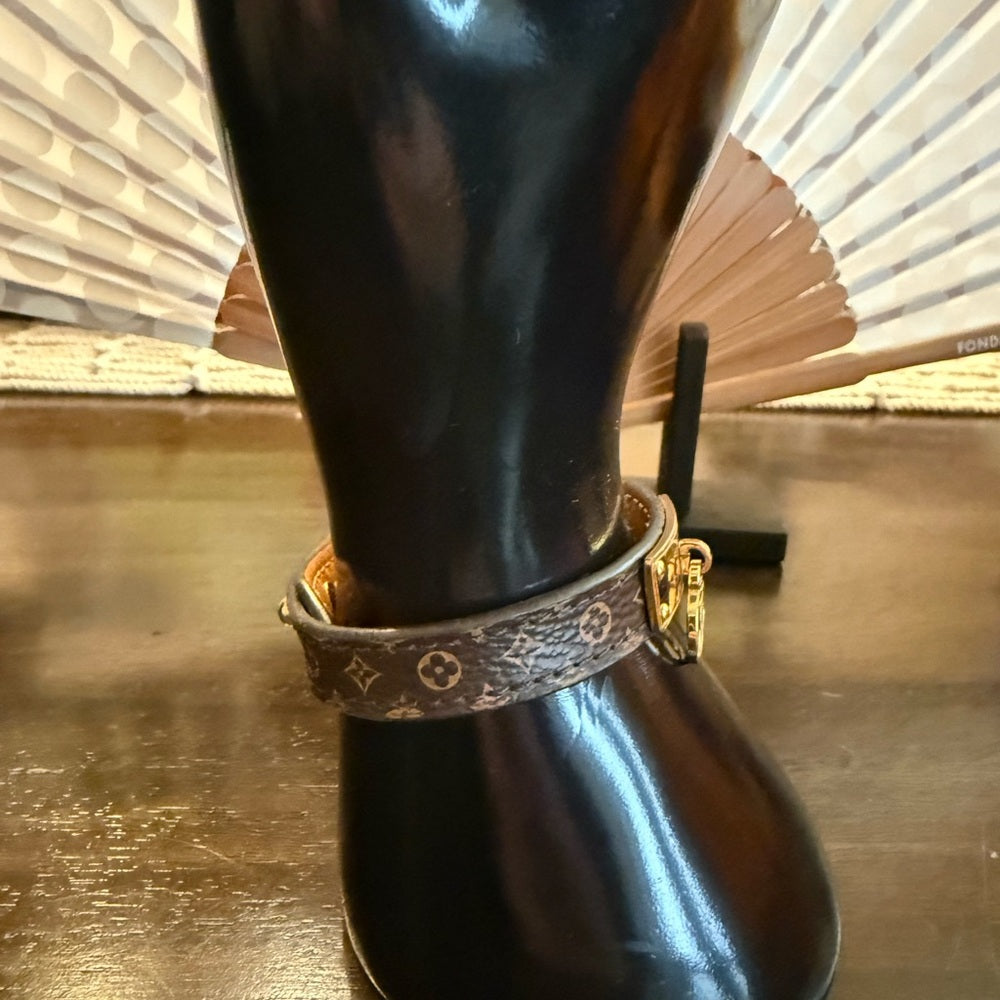 Louis Vuitton Authentic Monogram Logomania Bracelet