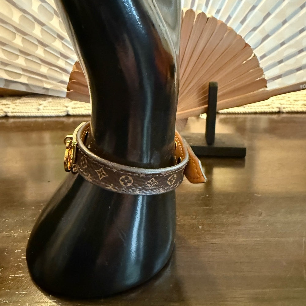 Louis Vuitton Authentic Monogram Logomania Bracelet