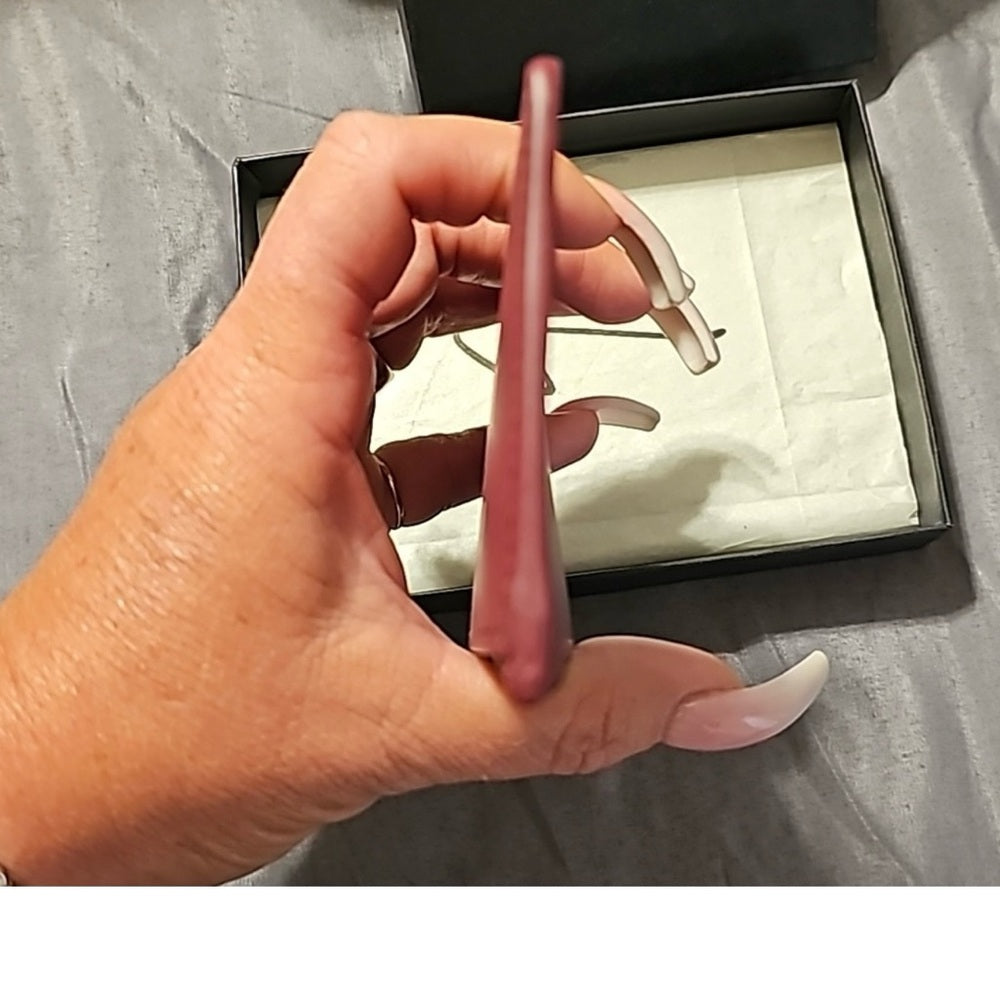 NIB Giuseppe Zanotti Bordeaux Card Holder Wallet.