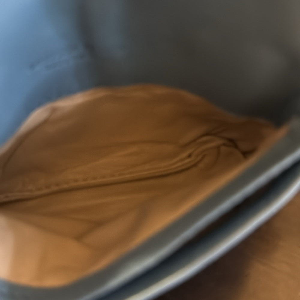 Bottega Veneta Blue Gold Gilt Hardware Wristlet Wallet