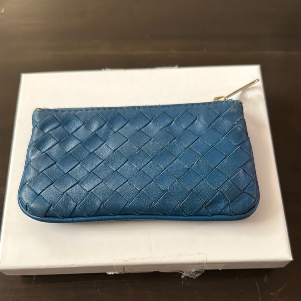 Bottega Veneta Intrecciato Leather Card Wallet