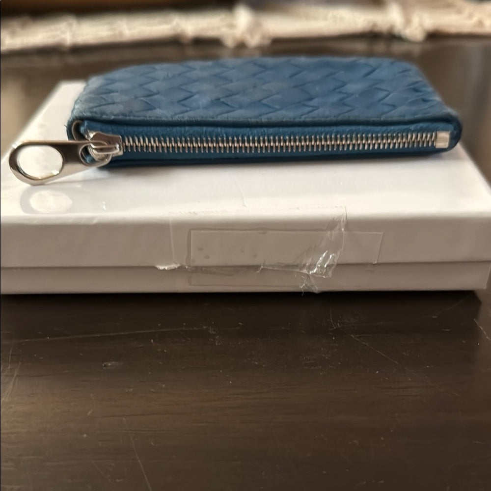 Bottega Veneta Intrecciato Leather Card Wallet