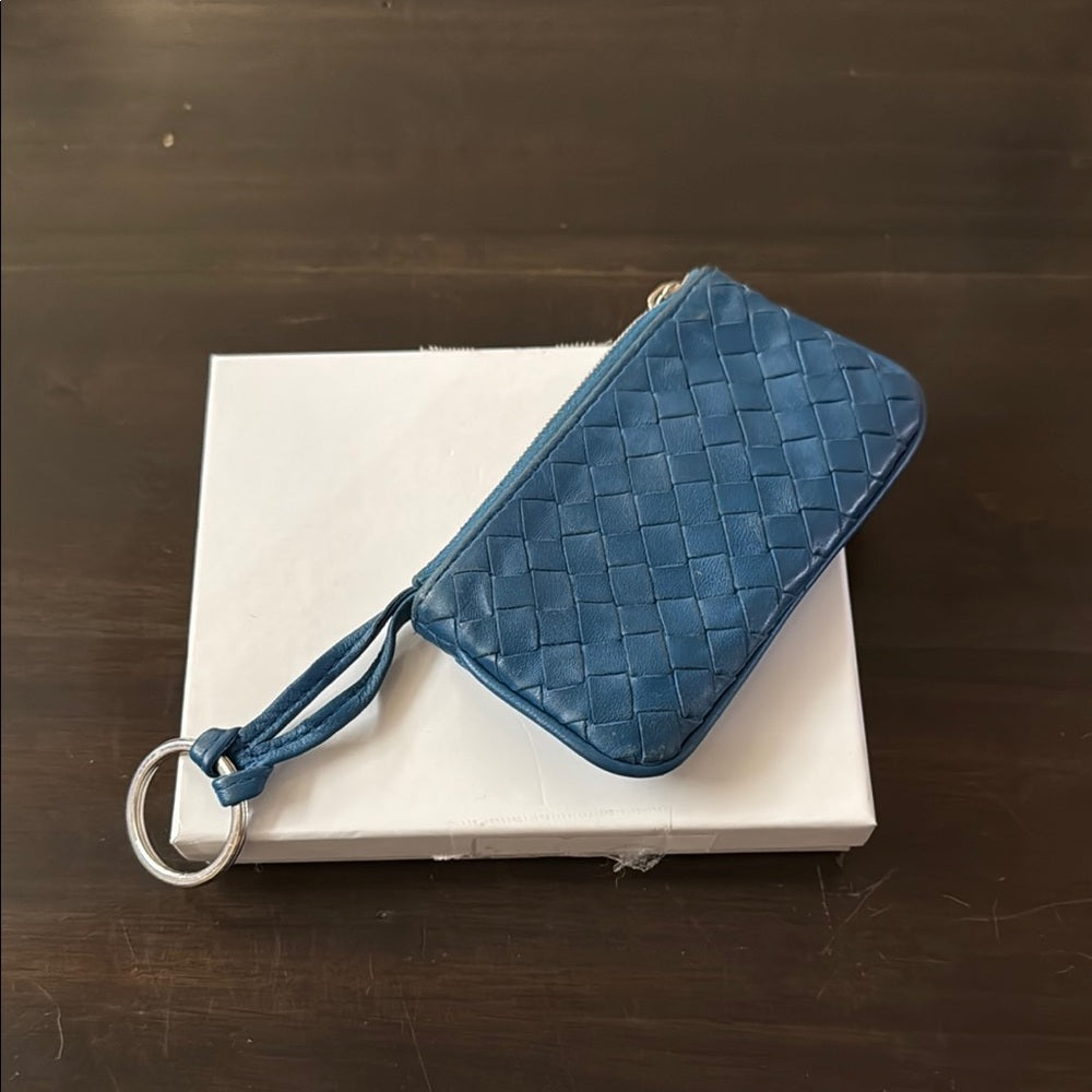 Bottega Veneta Intrecciato Leather Card Wallet
