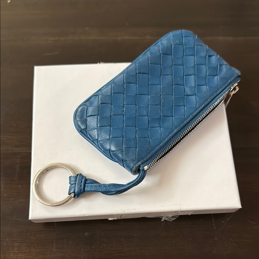 Bottega Veneta Intrecciato Leather Card Wallet