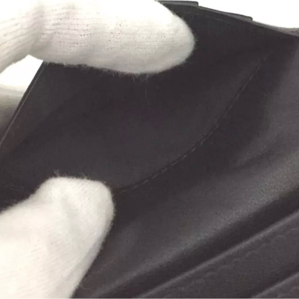 New Dior Black Cannage Bifold Wallet